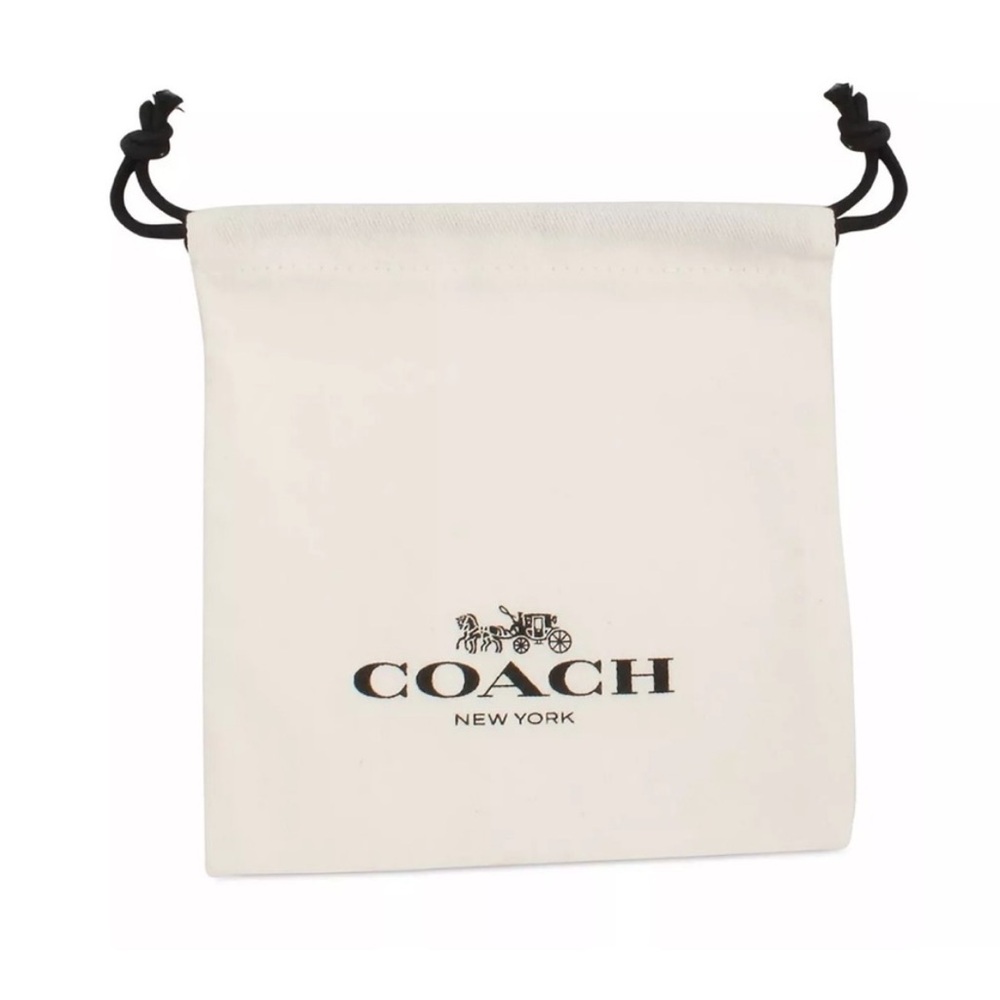 NWT COACH Signature Pave Diamond Gold Rexy Dinosaur T-Rex Necklace + Dust Bag - Picture 7 of 7